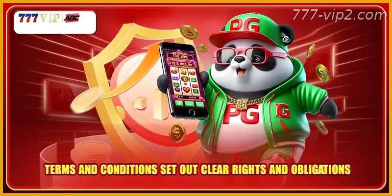 Terms and conditions Guide set out clear rights and obligations